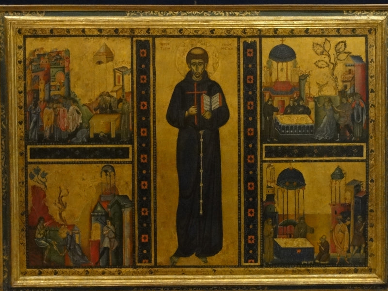 San Francesco e quattro miracoli post mortem (Assisi) - Giunta Pisano