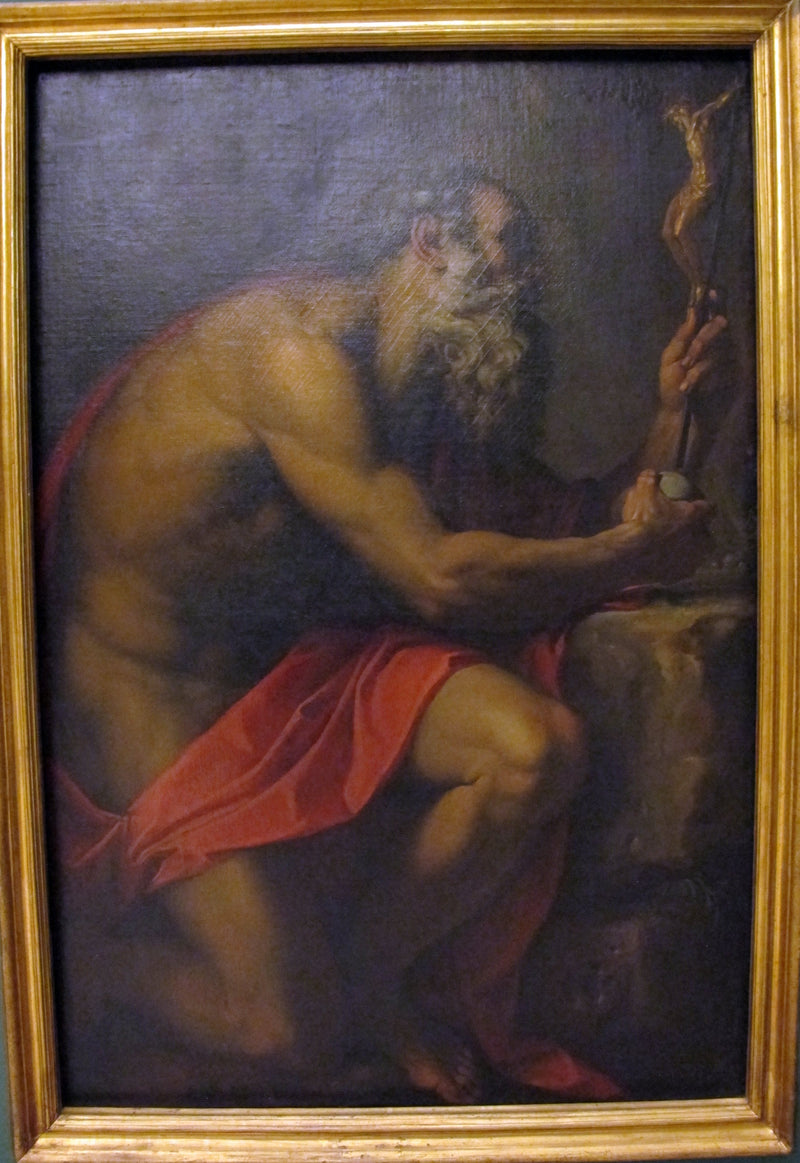 san girolamo - Agostino Carracci