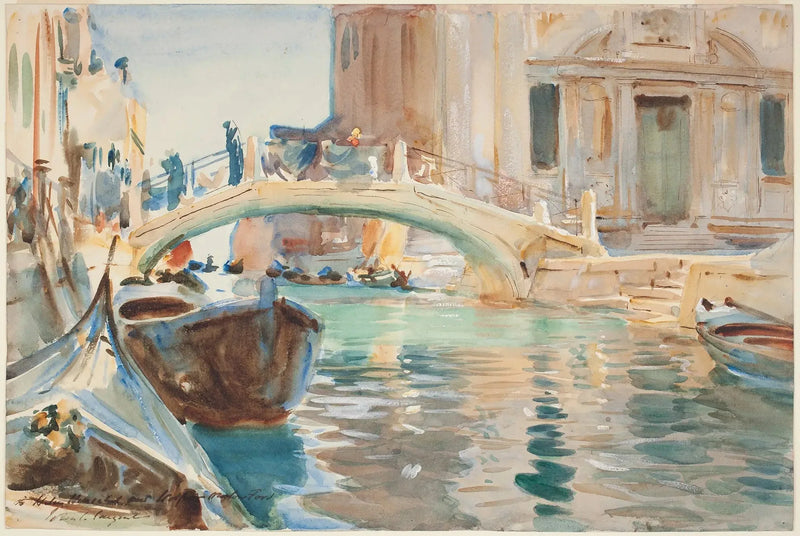 San Giuseppe di Castello, Venise - John Singer Sargent