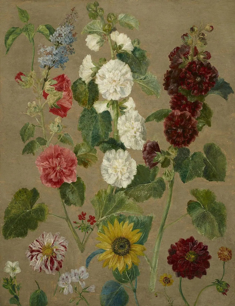 Sans titre [fleurs] - Eugène Delacroix