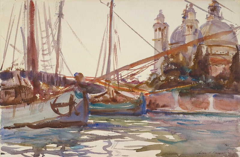 Santa Maria della Salute, Venise - John Singer Sargent