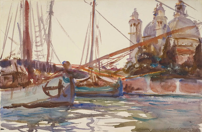 Santa Maria della Salute, Venise - John Singer Sargent