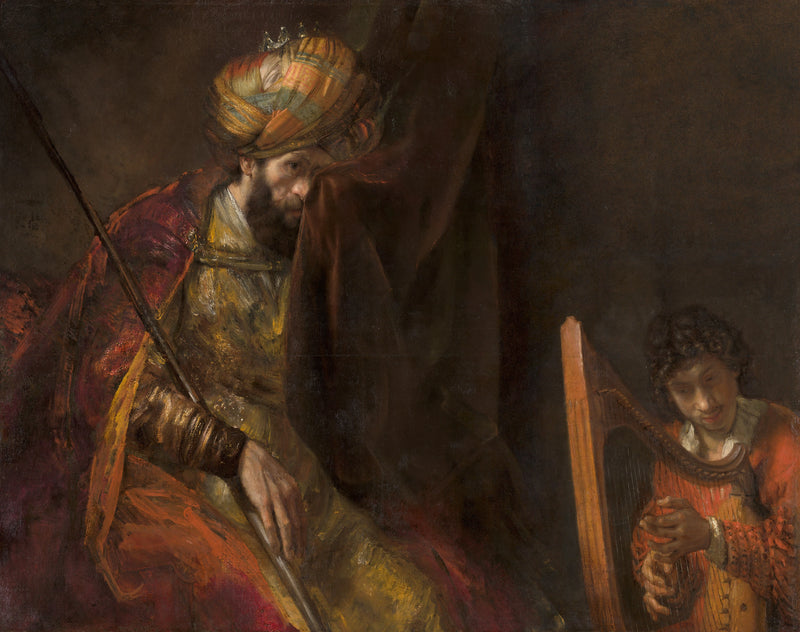 Saül et David – Rembrandt