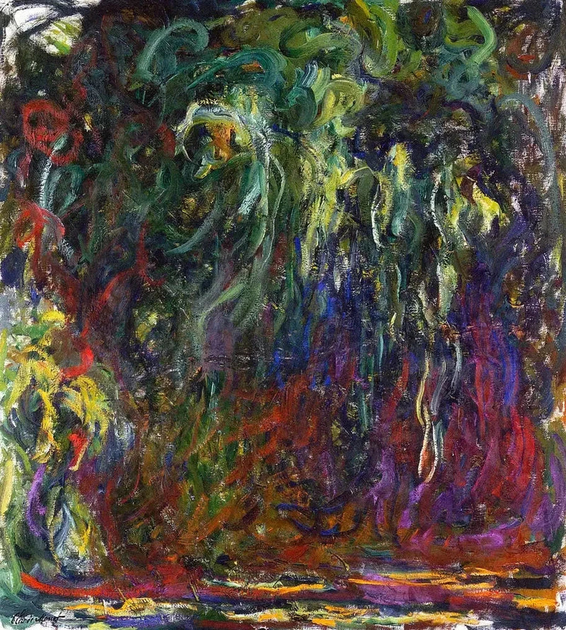 Saule pleureur, Giverny – Claude Monet