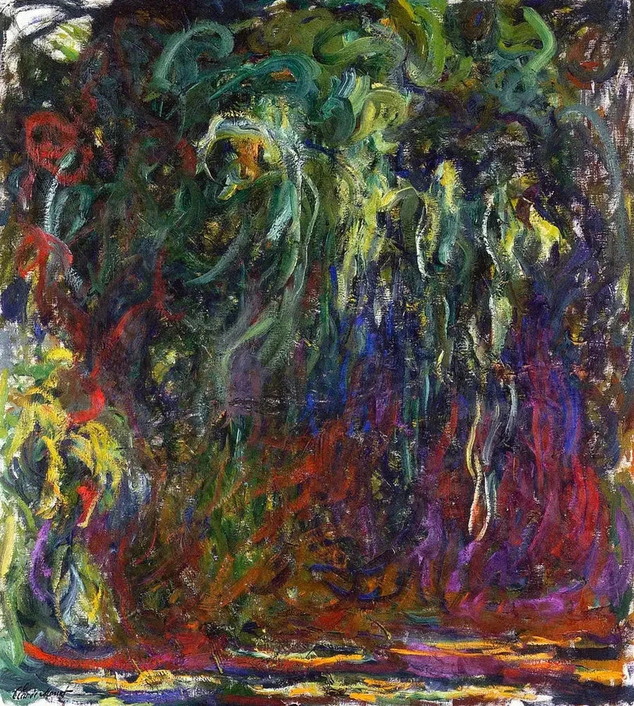 Saule pleureur, Giverny – Claude Monet