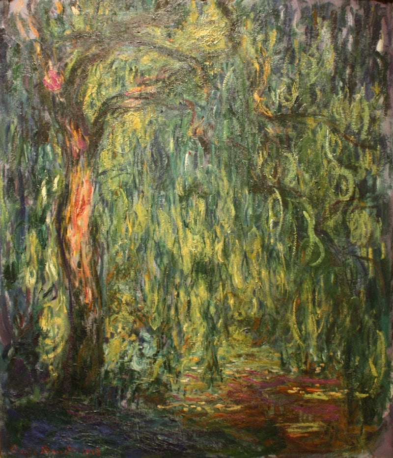Saule pleureur, Columbus W1869 – Claude Monet