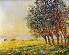 Saules au soleil couchant W1242 – Claude Monet