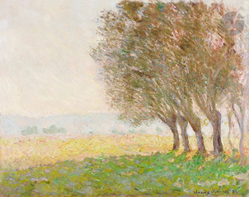 Les Saules, Giverny W1241 – Claude Monet
