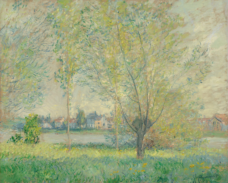 Les Saules W611 – Claude Monet