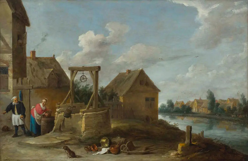 Scène au puits - David Teniers le Jeune