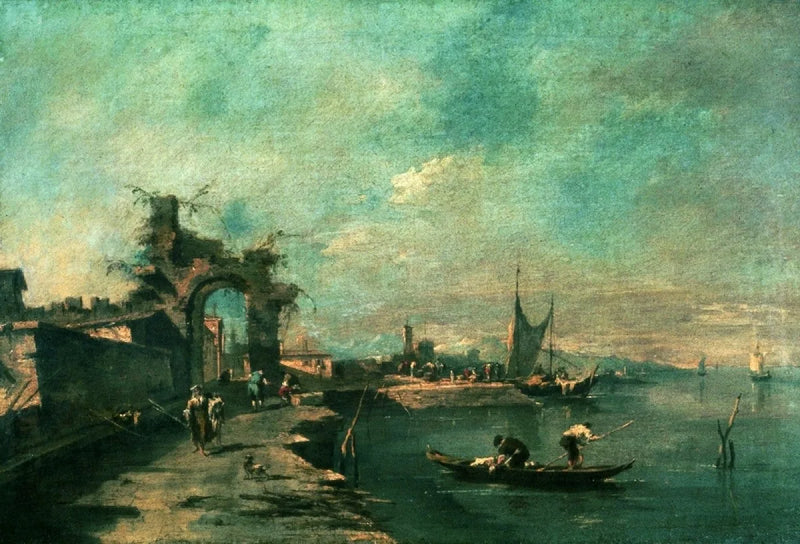 Scène côtière - Francesco Guardi