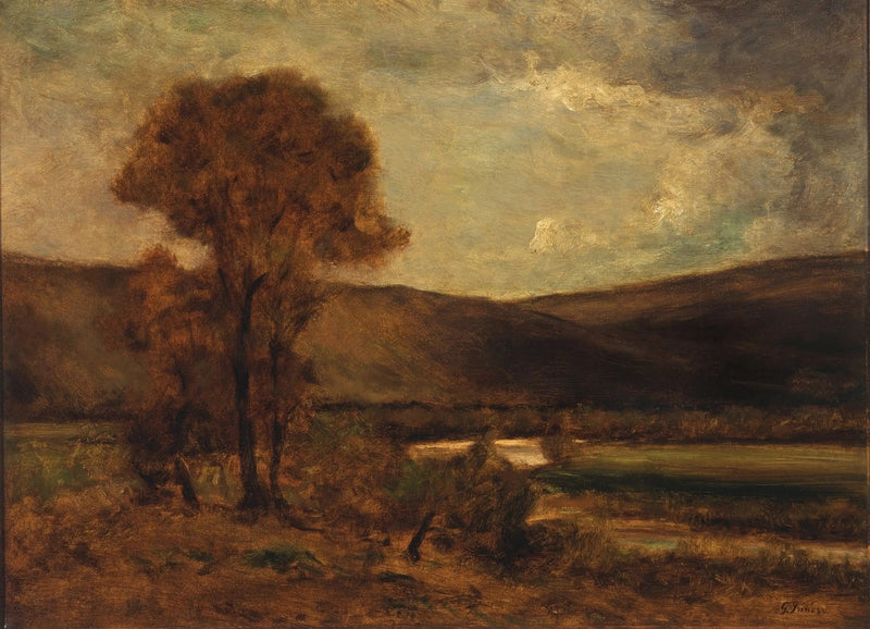 Scène d'automne - George Inness