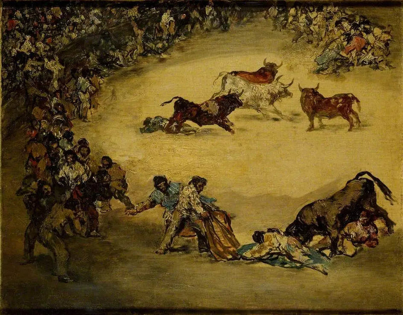 Scène de corrida : Diversión de España - Francisco de Goya