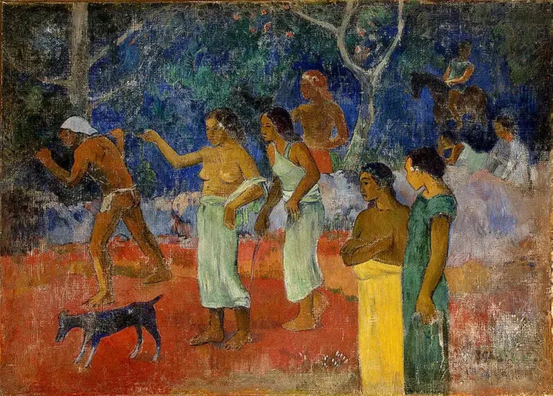Scène de la vie tahitienne - Paul Gauguin