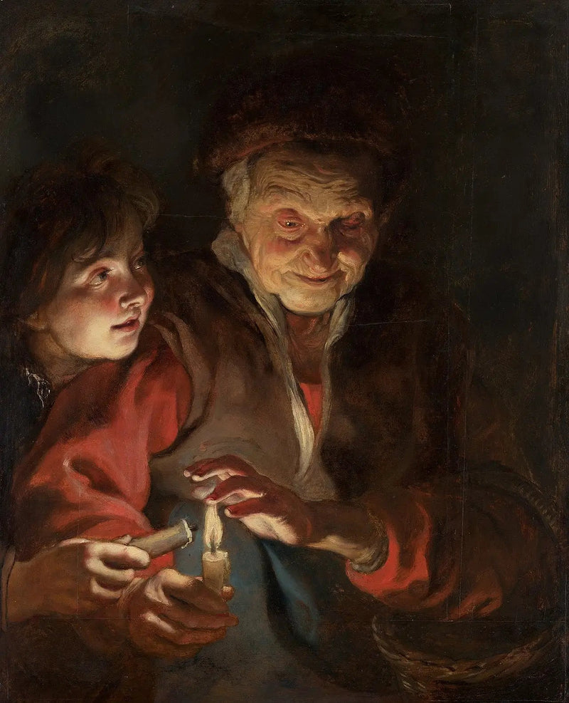 Scène de nuit - Peter Paul Rubens