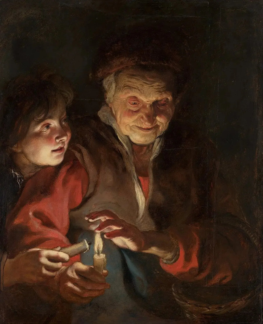 Scène de nuit - Peter Paul Rubens