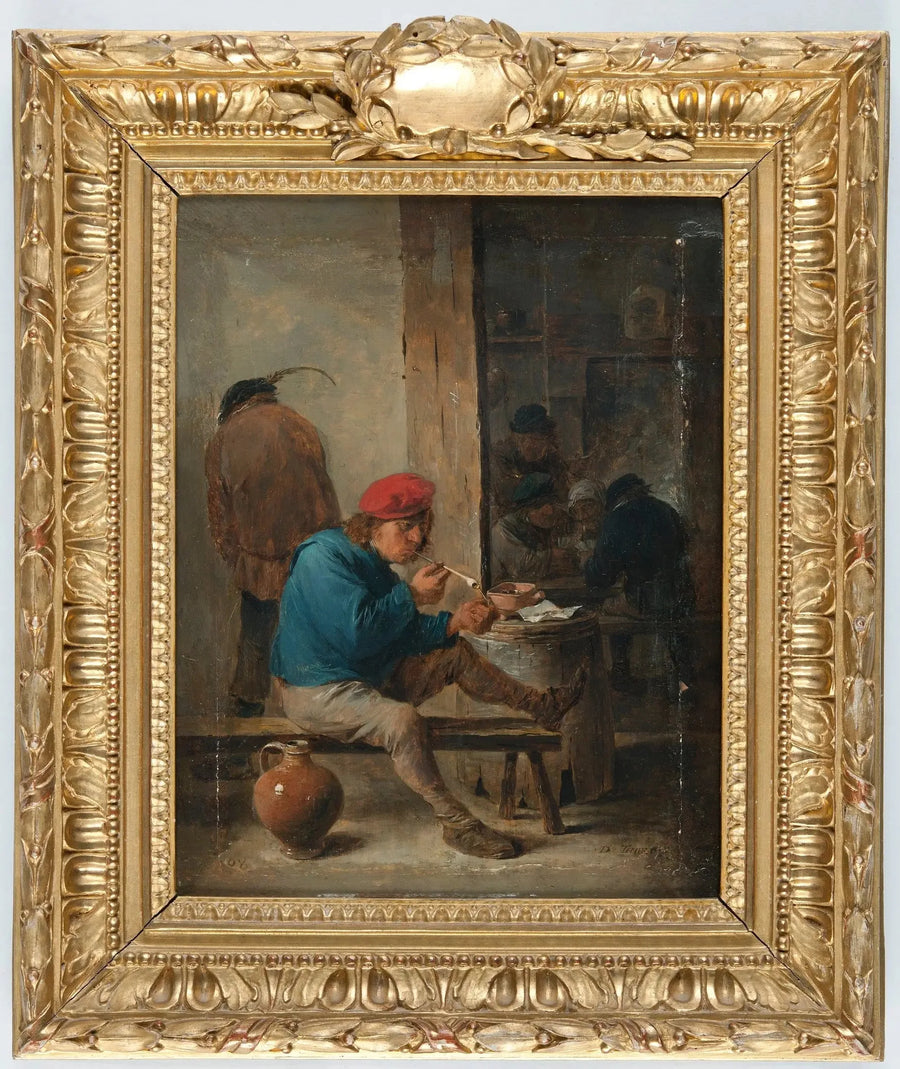 Scène de taverne avec fumeurs - David Teniers le Jeune