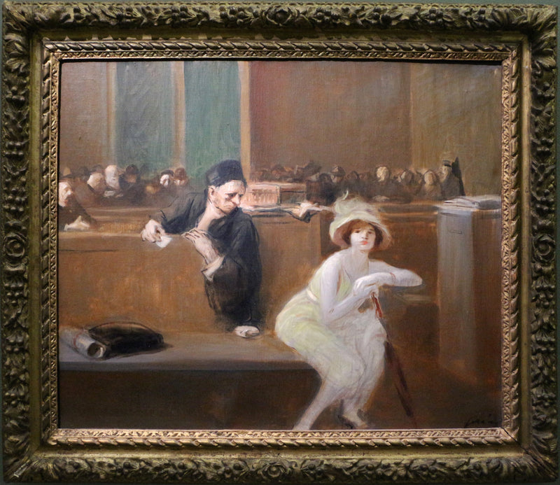 Scène de tribunal - Jean-Louis Forain
