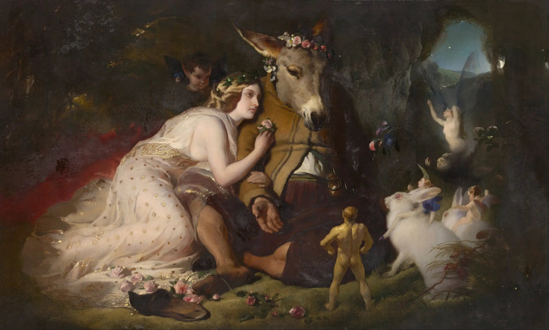 Scène du Songe d'une nuit d'été - Edwin Henry Landseer
