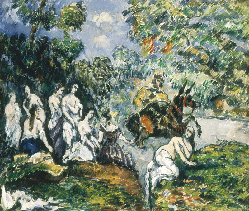 Scène légendaire - Paul Cézanne