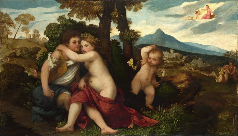 Scène mythologique - Paul Véronèse