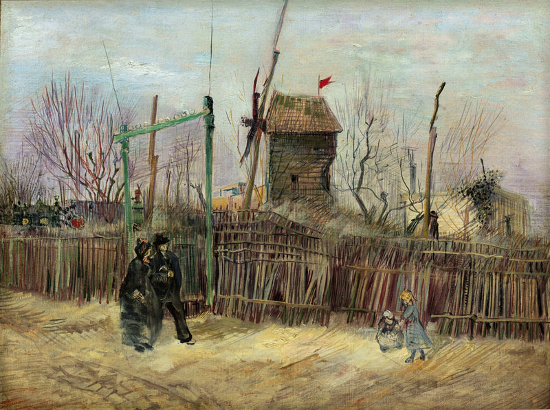 Scène de rue à Montmartre, JH1240 – Van Gogh