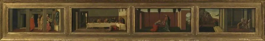 Scènes de la vie de Marie-Madeleine, 1930 – copie moderne d’après Botticelli
