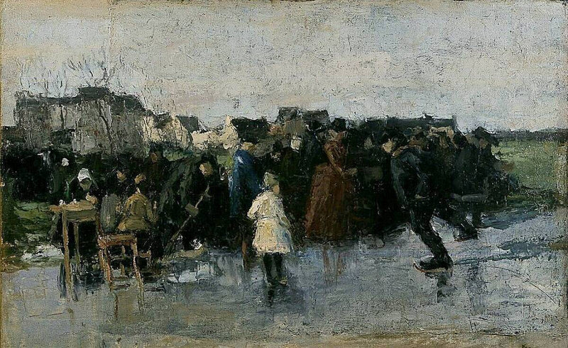Schaatsenrijders - Jan Toorop