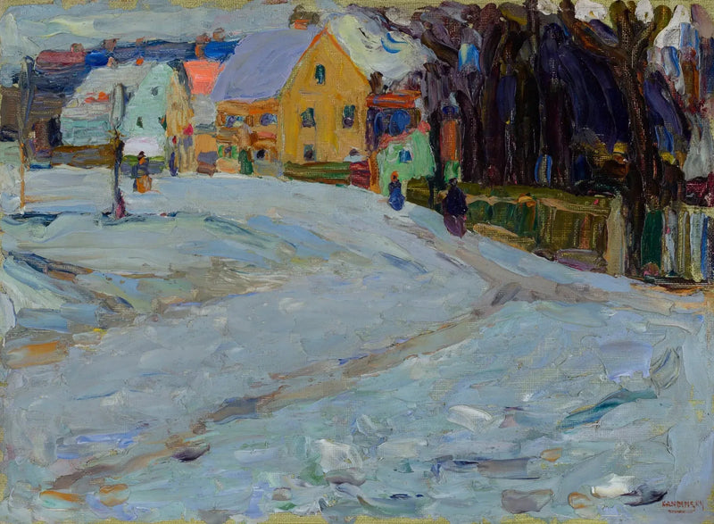 Schwabing - Place Nikolai - Vassily Kandinsky