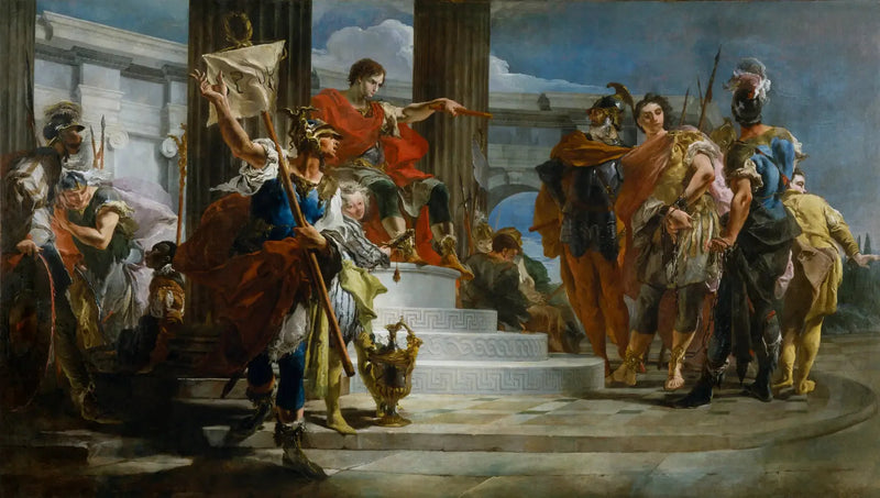 Scipion l'Africain libérant Massiva - Giovanni Battista Tiepolo