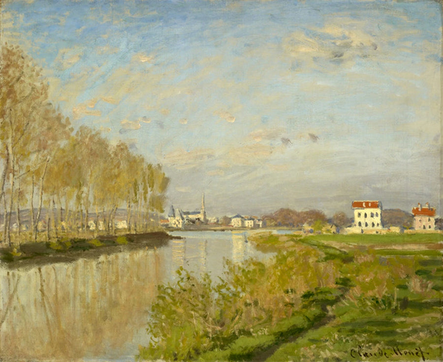 La Seine à Argenteuil W198 – Claude Monet