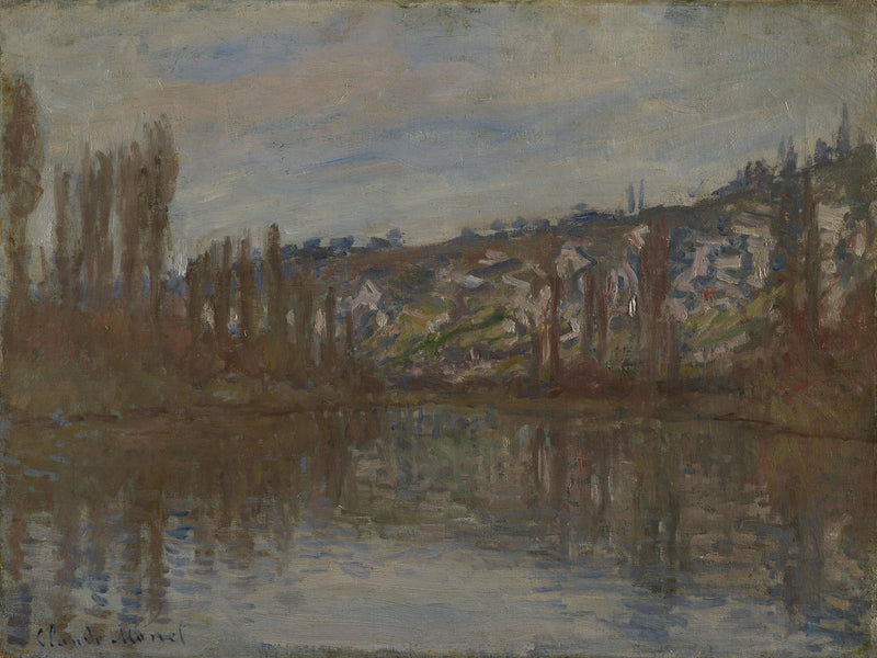 La Seine en aval de Vétheuil W530 – Claude Monet