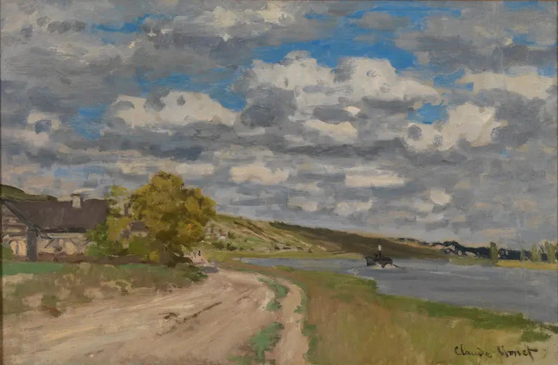 La Seine près de son estuaire, Honfleur W115 – Claude Monet