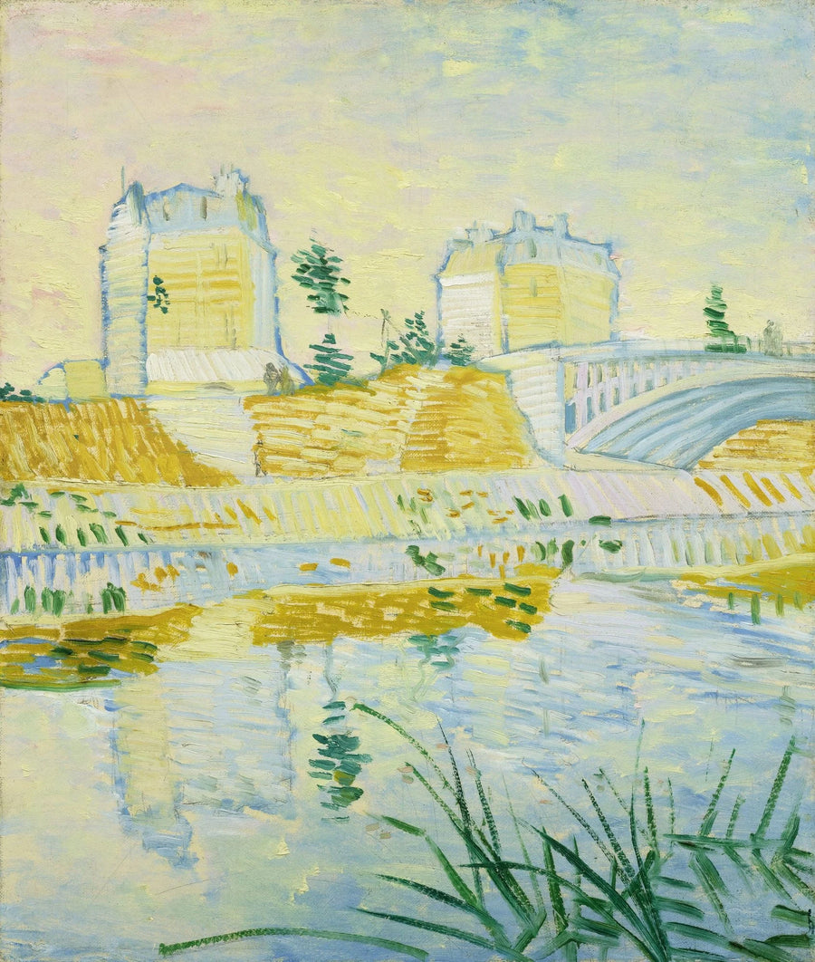 La Seine avec le pont de Clichy, F303 – Van Gogh