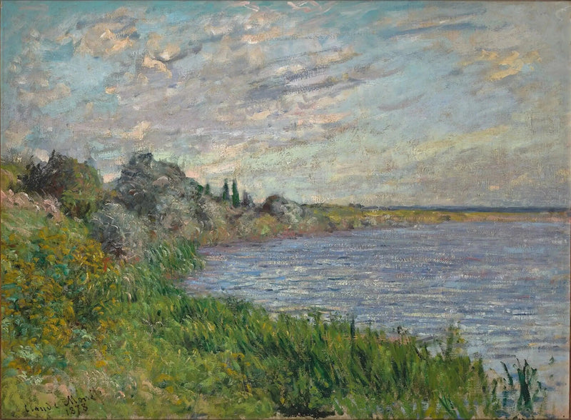 La Seine près de Vétheuil W477 – Claude Monet