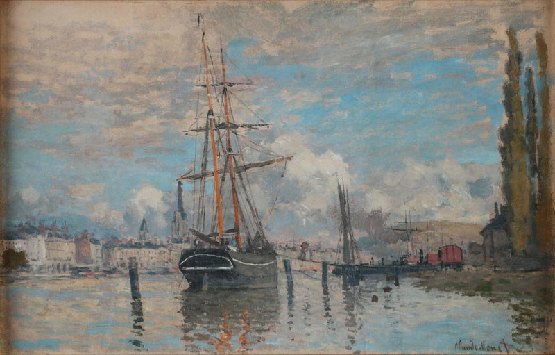 La Seine à Rouen W218 – Claude Monet