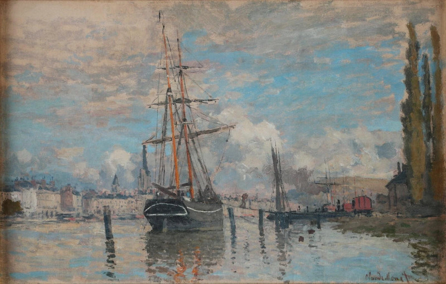 La Seine à Rouen W218 – Claude Monet