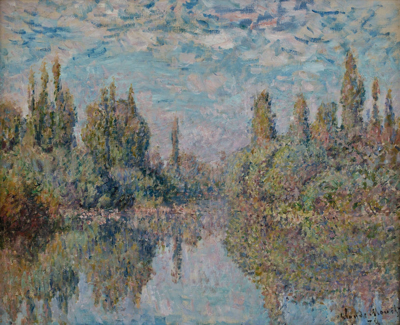 La Seine à Vétheuil W481 – Claude Monet