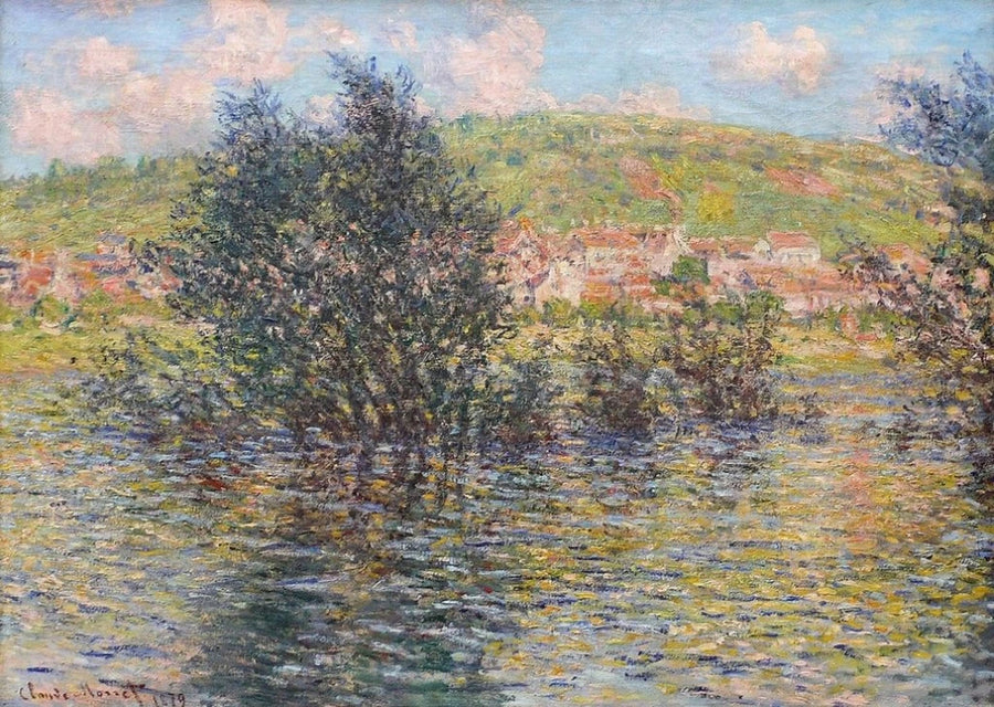 La Seine à Vétheuil, soleil après la pluie W528 – Claude Monet