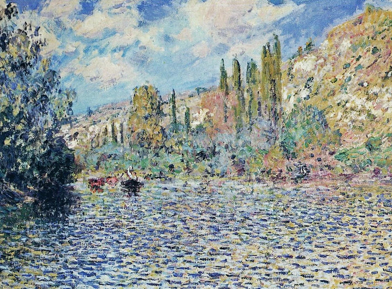 La Seine à Vétheuil W529 – Claude Monet