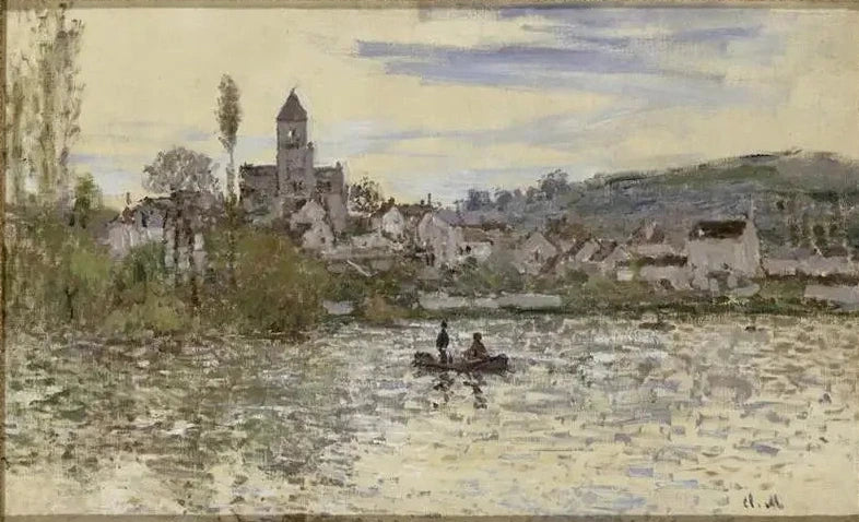 La Seine à Vétheuil W532 – Claude Monet