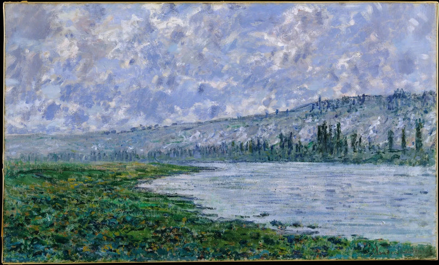 La Seine à Vétheuil W599 – Claude Monet