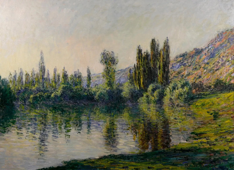 La Seine à Vétheuil W673 – Claude Monet