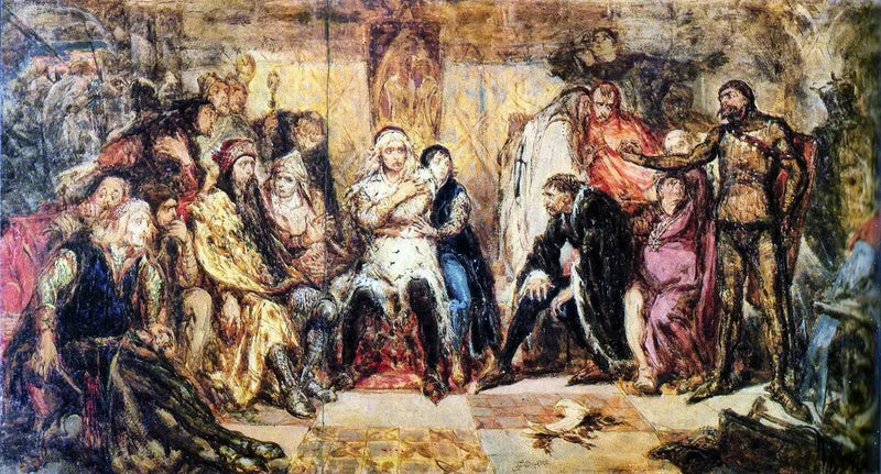 Sejm w Gąsawie - Jan Matejko