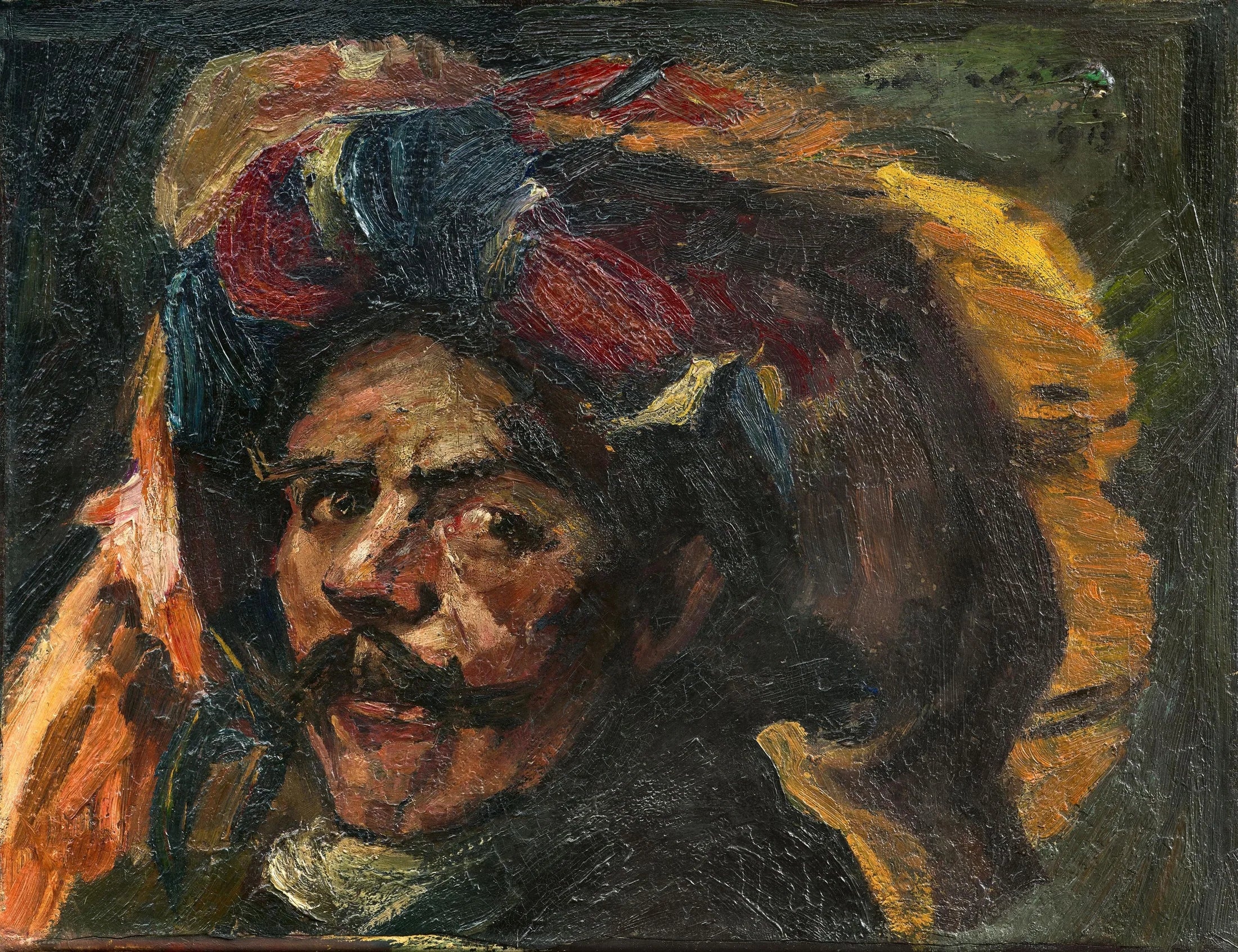 Selbstporträt als Nürnberger Landsknecht - Lovis Corinth image 1 reproduction réalisée par Alpha Reproduction
