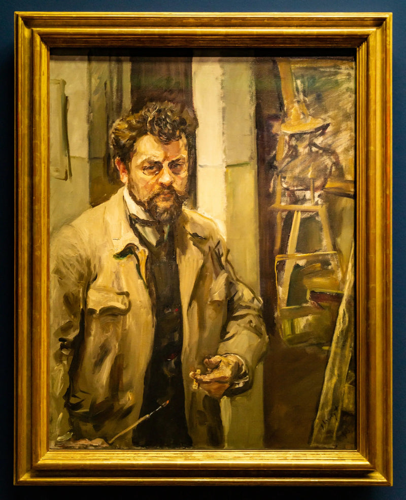 Self Portrait in the Studio - Max Slevogt