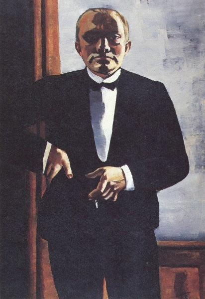 Autoportrait en smoking - Max Beckmann