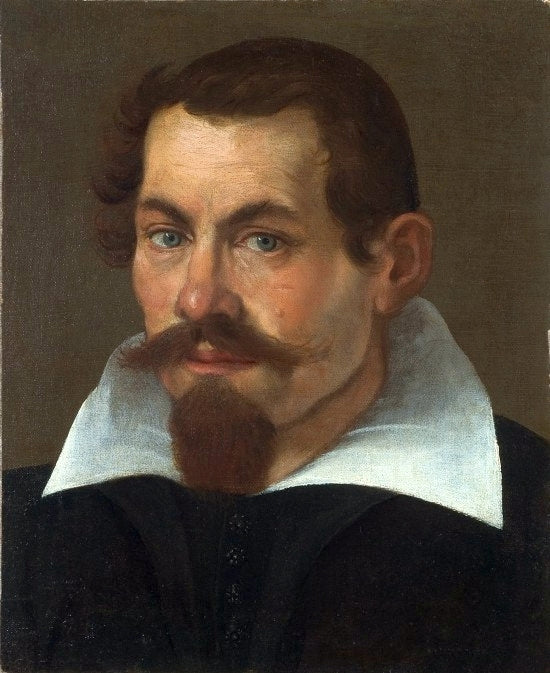 Selfstporträt. - Agostino Carracci