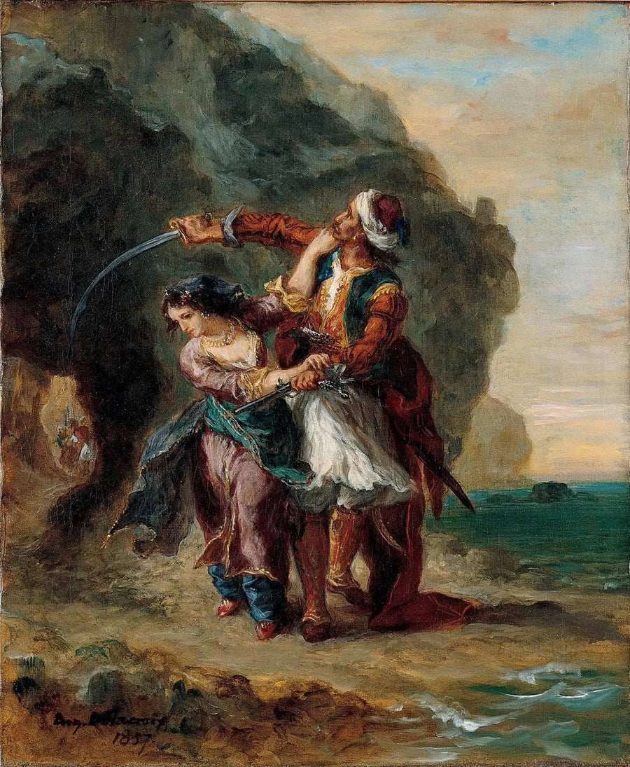 Selim et Zuleïka - Eugène Delacroix