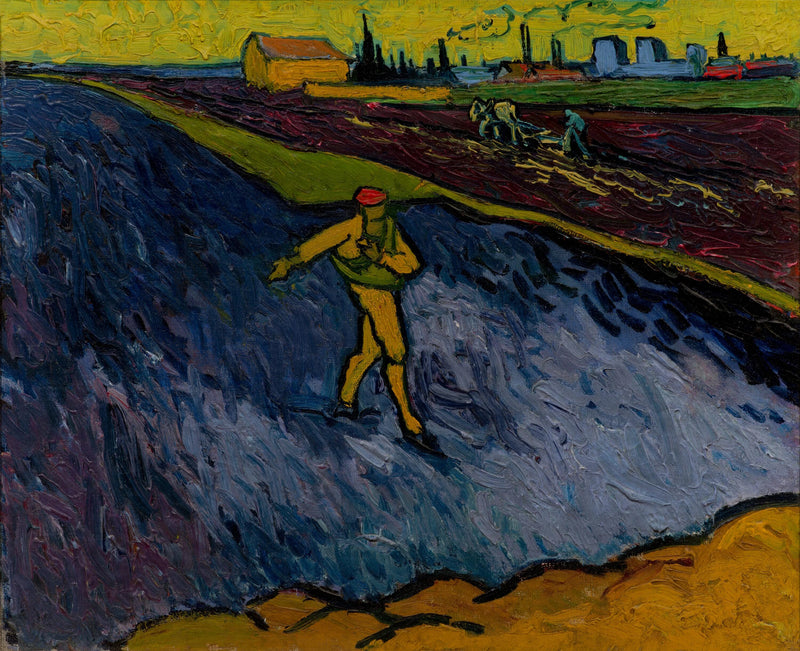 Le Semeur, environs d’Arles, F575a – Van Gogh